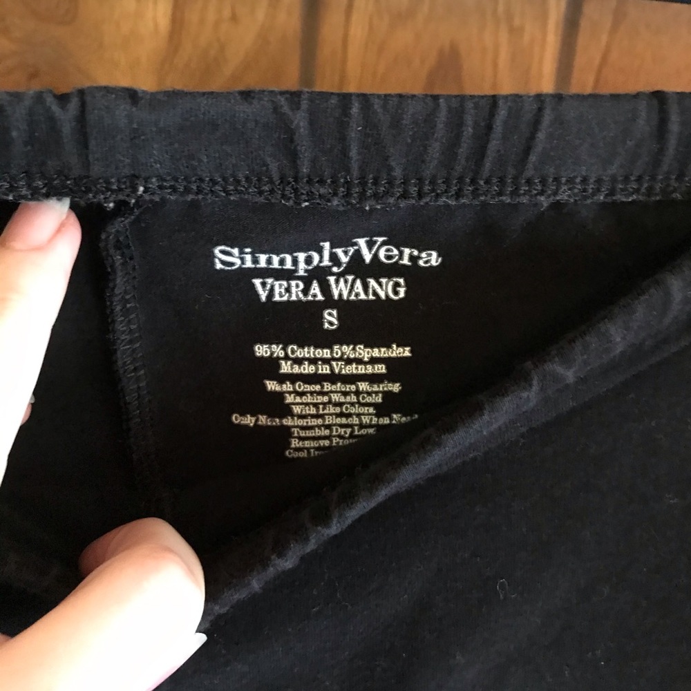 Black leggings Vera Wang